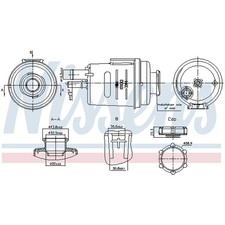 1X POWER STEERING RESERVOIR