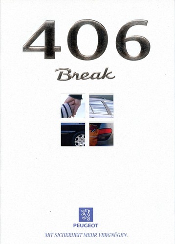Car brochure peugeot 406 - brochure,