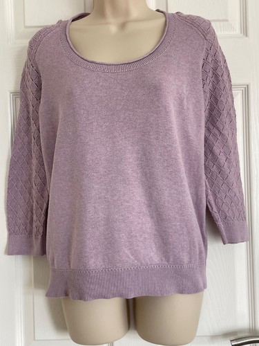 Rjr john rocha lilac jumper - rjr,