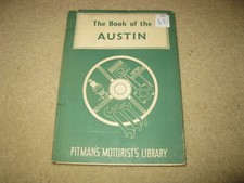 Austin Pitmans Book Owner's Workshop Instruction Manual Handbook A30 A40 A70 A90