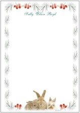 PERSONALISED "Loving Rabbits"