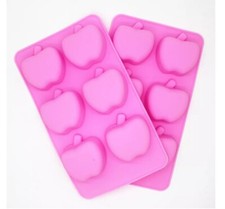 6 cavity apple Shape Silicone