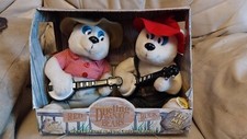 Rare 1980s Interactive Dueling Banjo Bears, (BOXED - ARTHUR SMITH)