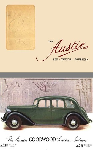 Austin 1937 the ten - austin,