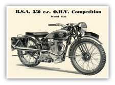 VINTAGE BSA 350 COMPETITION