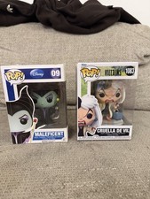 2x Funko Pops Malifecent And