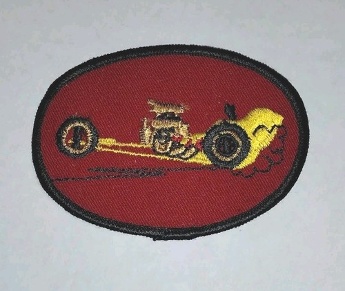 Vtg embroidered patch badge - vtg,