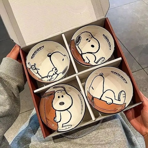 New cute snoopy ceramic - ceramic, bowl