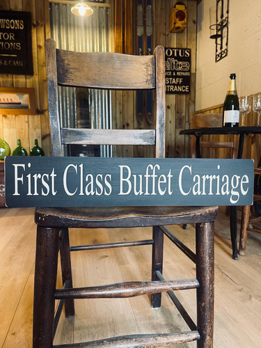 First class sign buffet - first,