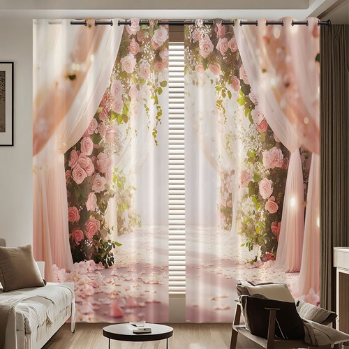 Size custom curtain romantic - size,