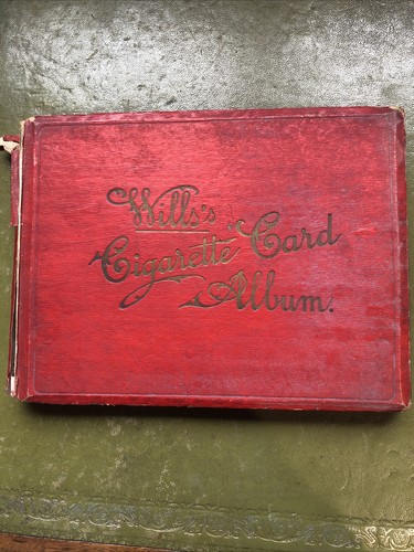 Wills cigarette card album - card,