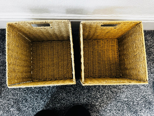Set beige woven - of,