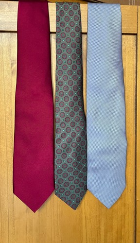 Vintage 100 silk ties - vintage, by