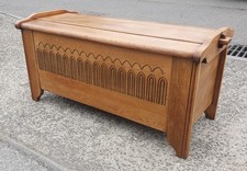 Vintage oak blanket - oak, box