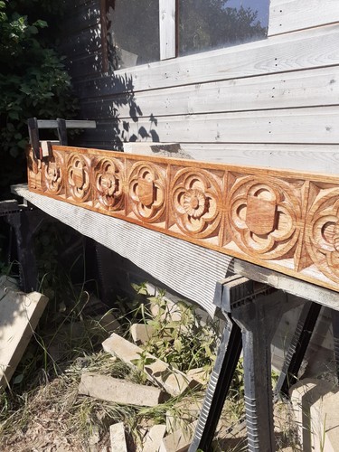 Oak gothic tracery - gothic,
