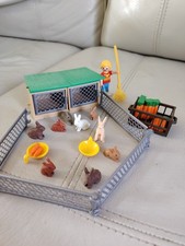 Playmobil Rabbit Hutch Rabbits Bunny & More - A833