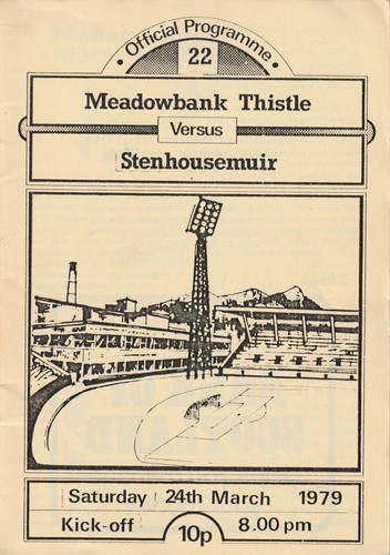 Meadowbank thistle - meadowbank, v