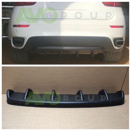 Rear bumper diffuser with ribs - with,