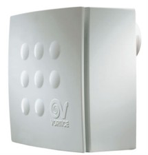Vortice 11940 Quadro Micro 100T Centrifugal Bathroom Fan with Timer