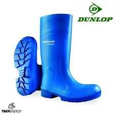 Dunlop Purofort Multigrip Foodpro Blue Full Safety Foamed PU Wellington Boots