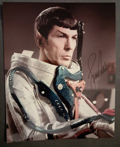 Leonard nimoy spock autograph - nimoy,