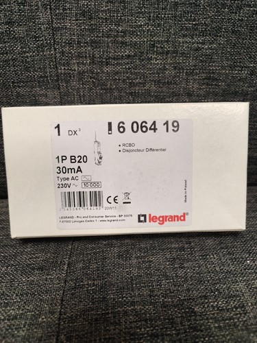 Legrand rcbo b20 - b20,, 61009