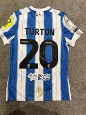 Huddersfield Town Match Worn/Signed Shirt - Oliver Turton