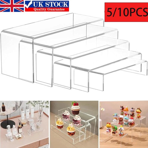 10pc acrylic clear display - acrylic,