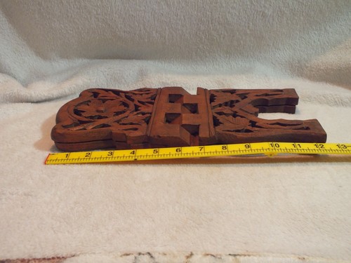 Vintage hand carved - carved, wood