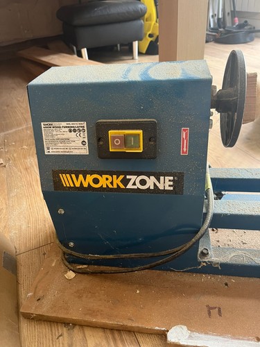 Work zone lathe turning - lathe,