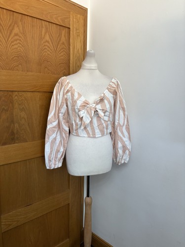 Influence sleeve crop top - 3/4,
