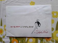 Vintage Fully Fashioned Seamed Nylon Stockings. Size 9.5.  1962.  plastic pouch 