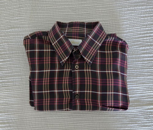 Brioni estate plaid button - brioni,