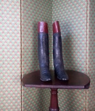 These Original Antique Edwardian riding boots from the early 20th century