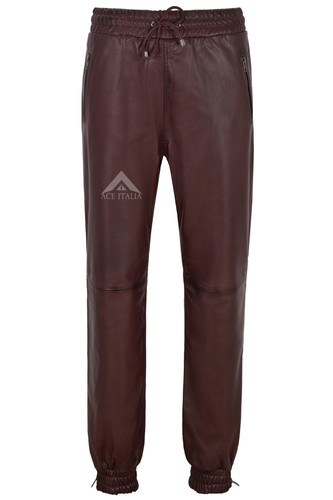 Men real leather - leather, trousers