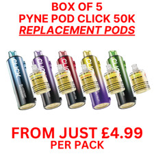 PYNE Pod Click Refills | Replacement Prefilled Pods | Box Of 5