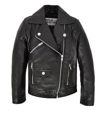 Girls Leather Biker Jacket
