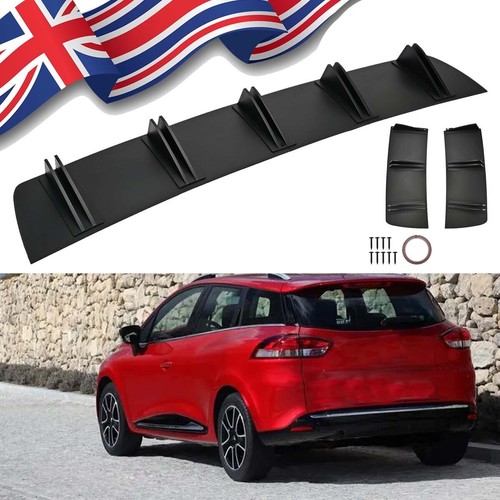 Rear diffuser bumper spoiler - rear,