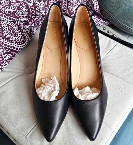 Aldo women black leather - aldo,
