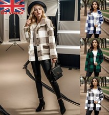 Ladies Button Fleece Fur