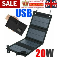 USB Solar Panel Folding Power