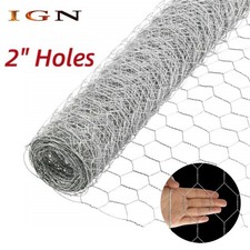 2" Holes Galvanized Poultry