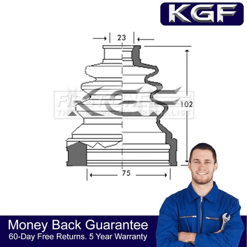 Kgf front inner - cv, joint