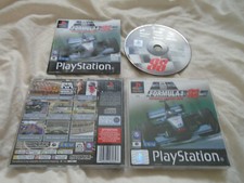 Formula One 98 PS1 (COMPLETE) Sony PlayStation rare black label F1 racing