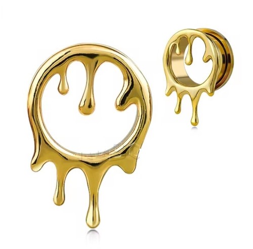 Steel dripping ear tunnel - x,