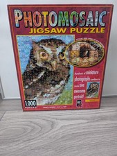 Photomosaic 1000 Piece Owl
