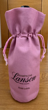 LANSON PINK CHAMPAGNE BOTTLE