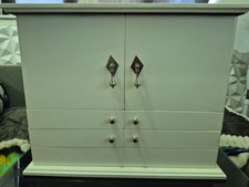 Lori Greiner Luxury Wooden Jewelry Storage Box "For Your Ease Only" - Used