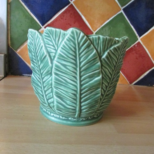 Sylvac 3722 green - cabbage, leaf