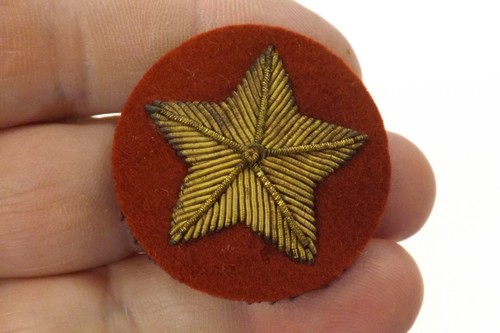 Military wire bullion - wire, badge